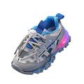 dmqupv Girls High Top Sneakers Size 2 Kids Sneakers for Boys Girls Running Tennis Shoes Little/Big Grey 22