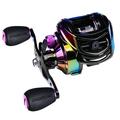 PROBEROS 9+1 BB Bearing Fishing Baitcast Reel High Speed 7.2:1 Fishing Reel Bait Cast Wheel Left/Right Hand Fishing Accessory