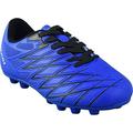 Vizari Unisex-Kid s Youth and Junior Boca Firm Ground (FG) Soccer Shoe | Color - Blue / Black | Size - 7.5