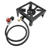 Outdoor Cast Iron Camping Stove Propane Gas Burner With Pressure ReducingCooking Accessories