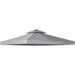 9.84 X 9.84 Gazebo Replacement Canopy 2 Tier Top UV Cover Pavilion Garden Patio Outdoor Light Grey (TOP ONLY)