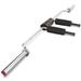 Synergee 25kg Chrome Olympic Safety Squat Bar with Pad for Heavy Squats. 87â€� Long with 13â€� Sleeves. Max Capacity 750lbs.