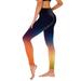 HUPOM Women S Athletic Pants Training Pants Compression High Waist Rise Full Slim-Leg S