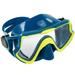 Aqua Lung Unisex Adult Troopers Snorkel Mask Petrol & Yellow