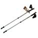 LEKI Nordic Walking Instructor Trekking Pole 100cm-130cm Silver