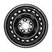 KAI 15 X 6 Reconditioned OEM Steel Wheel Black Fits 2016-2020 Hyundai Elantra GT