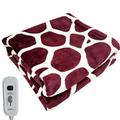 Soft Flannel Electric Heated Winter Blanket Blanket Electric Heated Soft Swivel Car Seat for Elderly