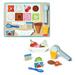 Melissa & Doug Ice Cream Wooden Magnetic Puzzle Play Set 16 Magnet Pieces with Scooper Wooden Play Food Toy for Boys and for Girls Ages 2+