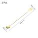 2Pcs 12-Inch Bar Spoon Cocktail Mixing Spoon Double Head Stirrer