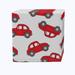 Fabric Textile Products, Inc. Napkin Set of 4, 100% Cotton, 20x20", Red Vintage Cars - 20 x 20