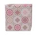 Fabric Textile Products, Inc. Napkin Set of 4, 100% Cotton, 20x20", Pink Geometric Tiles - 20 x 20