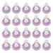 Uxcell Shell Pendants Faux Pearl Drops 50 Pack Imitation Pearl Pendant for Jewelry Making Purple