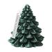 Halloween Decorations Christmas Tree Shaped Candle Novelty Candles Soy Wax Scented Candle 3.8 Tall Aromatherapy Candles Halloween Decor Wax Green