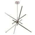 WAC Lighting Parallax 39 LED 3000K Modern Aluminum Pendant in Brushed Nickel