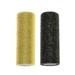 Tulle rolls 2pcs 15cm 10 Yards Yarn Tulle Netting Rolls Organza Fabric for Wedding Decoration Bow Tutu Skirt DIY Craft Sewing Gift Wrapping Clothes Black Golden and Yellow Gold