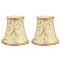 2Pcs Chandelier Lamp Shades Nordic Style Fabric Lampshade for Table Chandelier