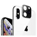 iPhone X / iPhone XS Fake Camera Sticker - Silver