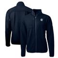 Men's Cutter & Buck Navy SEC Gear Cascade Eco Sherpa Fleece Full-Zip Jacket