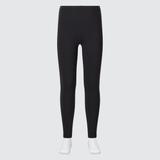 Kid's Heattech Cotton Leggings (Extra Warm) with Moisture-Wicking | Black | 7-8Y | UNIQLO US