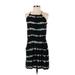 Raviya Casual Dress: Black Tie-dye Dresses - Women's Size Small