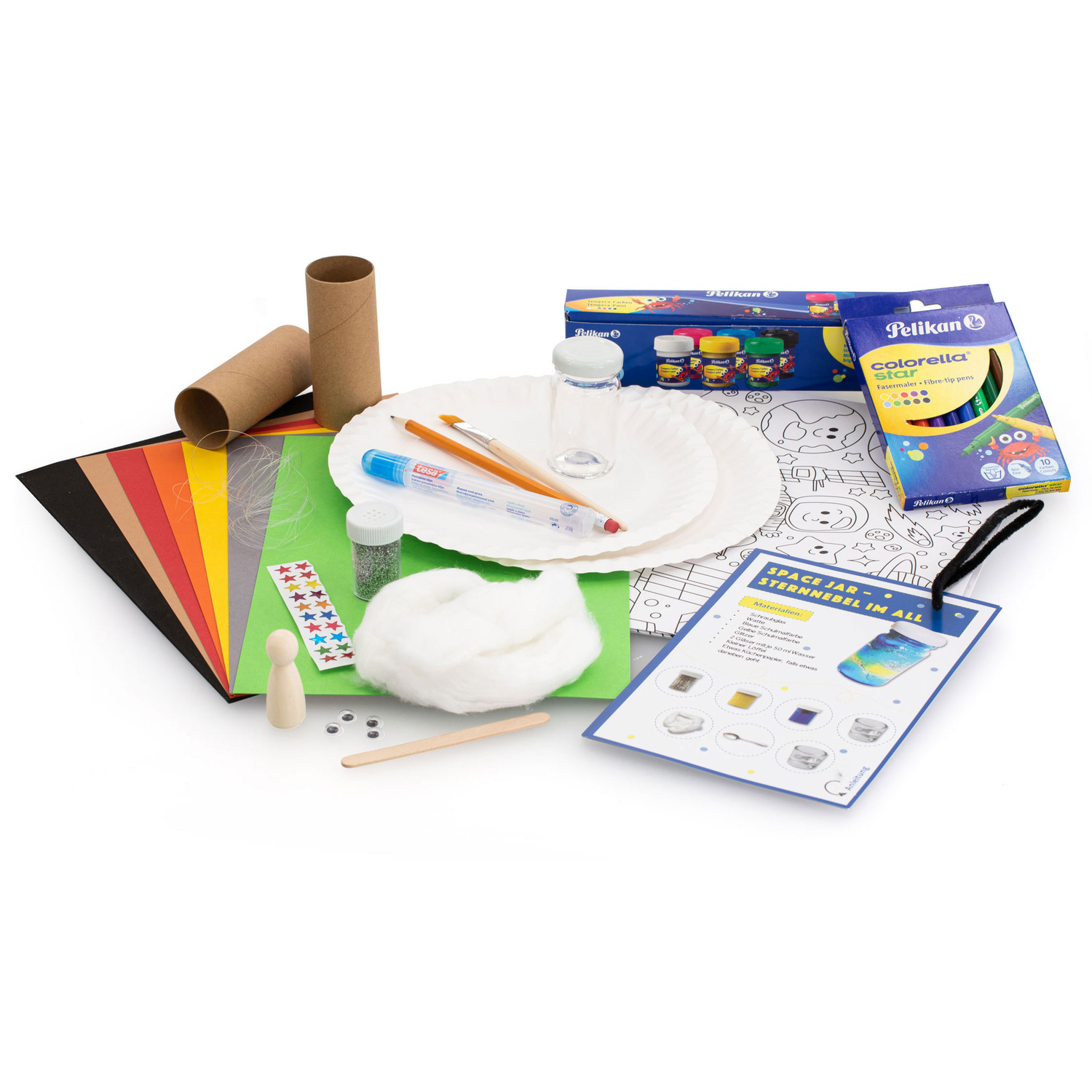 Kit créatif en papier "espace"