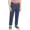 5-Pocket-Jeans LEVI'S KIDS "501 ORIGINAL JEANS" Gr. 16 (164), N-Gr, blau (dark stonewash) Mädchen Jeans