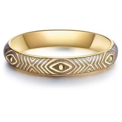 Glanzstücke München Ring Sterling Silber in Gelbgold 56 Damen Image