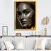 Everly Quinn Zanyiah Bohemian Chic Woman Vintage Gold IV On Canvas Print Metal in Gray | 32 H x 24 W x 1 D in | Wayfair