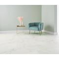 White Stone Effect Vinyl Flooring Karndean Knight Tile Glacial Marble Gluedown ST27 Square Edge Glue Down 457mm x 305mm x 2mm