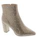 Betsey Johnson Cady - Womens 9.5 Gold Boot Medium