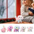 Animal en peluche de pâques lapin ou chien en peluche jouets éducatifs interactifs pour enfants