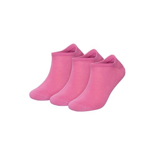 DillySocks 3er-Pack Sneakersocken Damen pink, 36-40