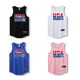 Loose Men Women Running Vest Outdoor Street Basketball Gym Sleeveless Letter Print Shirt Quick Dry