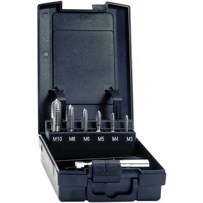 Exact - 05937 Einschnittgewindebohrer 7teilig metrisch M3, M4, M5, M6, M8, M10 Rechtsschneidend din Image