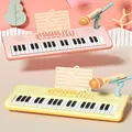 Piano à clavier pour enfants 37 touches avec Microphone jouet éducatif d'apprentissage Musical