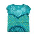 Pre-owned Tea Girls Turquoise | Gold T-Shirt size: 4T