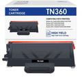 1-Pack TN 360 Toner Compatible for Brother TN360 TN-360 TN330 Black Toner High Yield