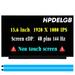 HPDELGB Screen Replacement 15.6 for ASUS Vivobook PRO 15 K6502H LCD Digitizer Display Panel FHD 1920x1080 IPS 40 Pins 144 Hz Non-Touch Screen