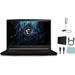 MSI GF63 Thin 11SC-693 15.6 FHD Gaming Laptop Intel Core i5-11400H 2.7GHz NVIDIA GeForce GTX 1650 12GB Memory 512GB NVMe SSD Windows 11 Home Wi-Fi 6 Webcam Black + Mazepoly Accessories