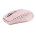 Logitech MX ANYWHERE 3 wireless Mobile mouse MX1700RO Unifying Bluetooth High speed scroll wheel charging mode Wireless mouse wireless mouse windows mac chrome iPad YOU MX1700 Rose