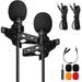 Lavalier Lapel Complete Set - Professional Omnidirectional Condenser Grade Audio Video Recording Mic