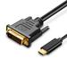 USB 3.1 Type-C USB-C to DVI Adapter Cable 1080P HD For Samsung Galaxy S10+ Lead