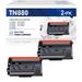 TN-880 TN880 High Yield Toner Cartridge Compatible for Brother TN880 TN-880 HL-L6200DW HL-L6200DWT MFC-L6800DW HL-64000DW MFC-L6900DW L6250DW L6300DW L6700DW L6750DW L6900DW (Black 2-Pack)