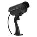 Dummy Fake Security Camera Fake Surveillance Camera With Flash LED Dummy Bullet Simulated CCTV Camera Indoor Outdoor Use For Home/Office/Shop/Garage