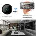 1080P HD Mini IP WIFI Camera Magnetic Camcorder Wireless Home Security Car DVR Support Night Vision Video Recording Motion Detection APP Remote Control 150Â° Super Wide Angle+32GB TF Card