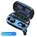 Farfi Mini TWS Bluetooth 5.0 Wireless Earphones Earbud with Digital Display Charge Box