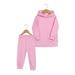 Esaierr Boys Girls Tracksuits Hoodie Sweatshirt Outfits for Toddler Baby Kids ï¼Œnewborn Outfits Long Sleeve Long Pants Spring Autumn Solid Color Outfits Jackets for 12M-13Y