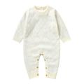 Ketyyh-chn99 Baby Boy Clothes Toddler Baby Cute Winter Thick Warm Jumpsuit Romper White 62