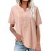 Women s T-Shirts Womens Tops Short Sleeve V Neck Summer Casual Tops