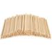 100PCS Orange Sticks for Nails 4.5 Inch - Wooden Cuticle Pusher & Remover Set - Non-Toxic Skin-Safe - Wood Tools for Manicure & Pedicure - Disposable Set Useful for Home & Salon - Won t Break Easily